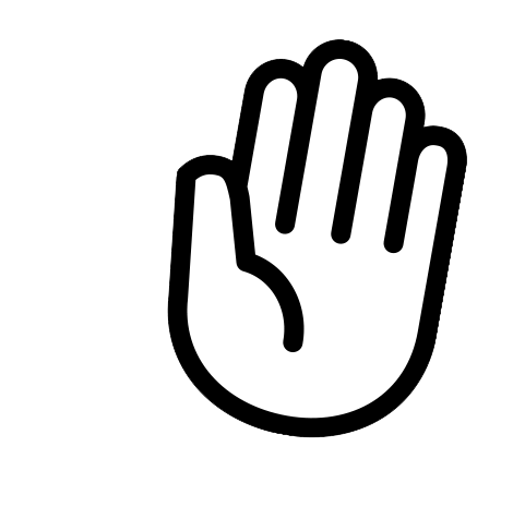 Hand icon